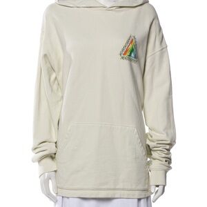 Madhappy Light Green Rainbow Electric Hoodie | Large